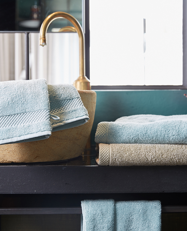 Florence bath towels italian colors