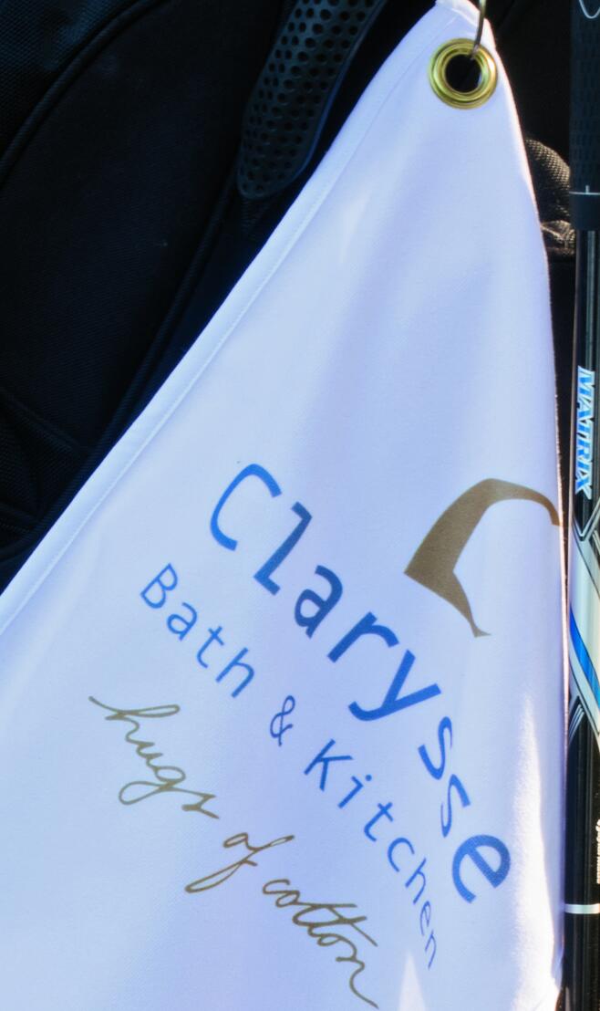 Golfdoek met logo Clarysse