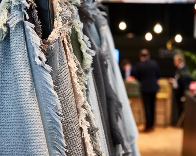 Line Life handdoeken en plaids aan hangrek