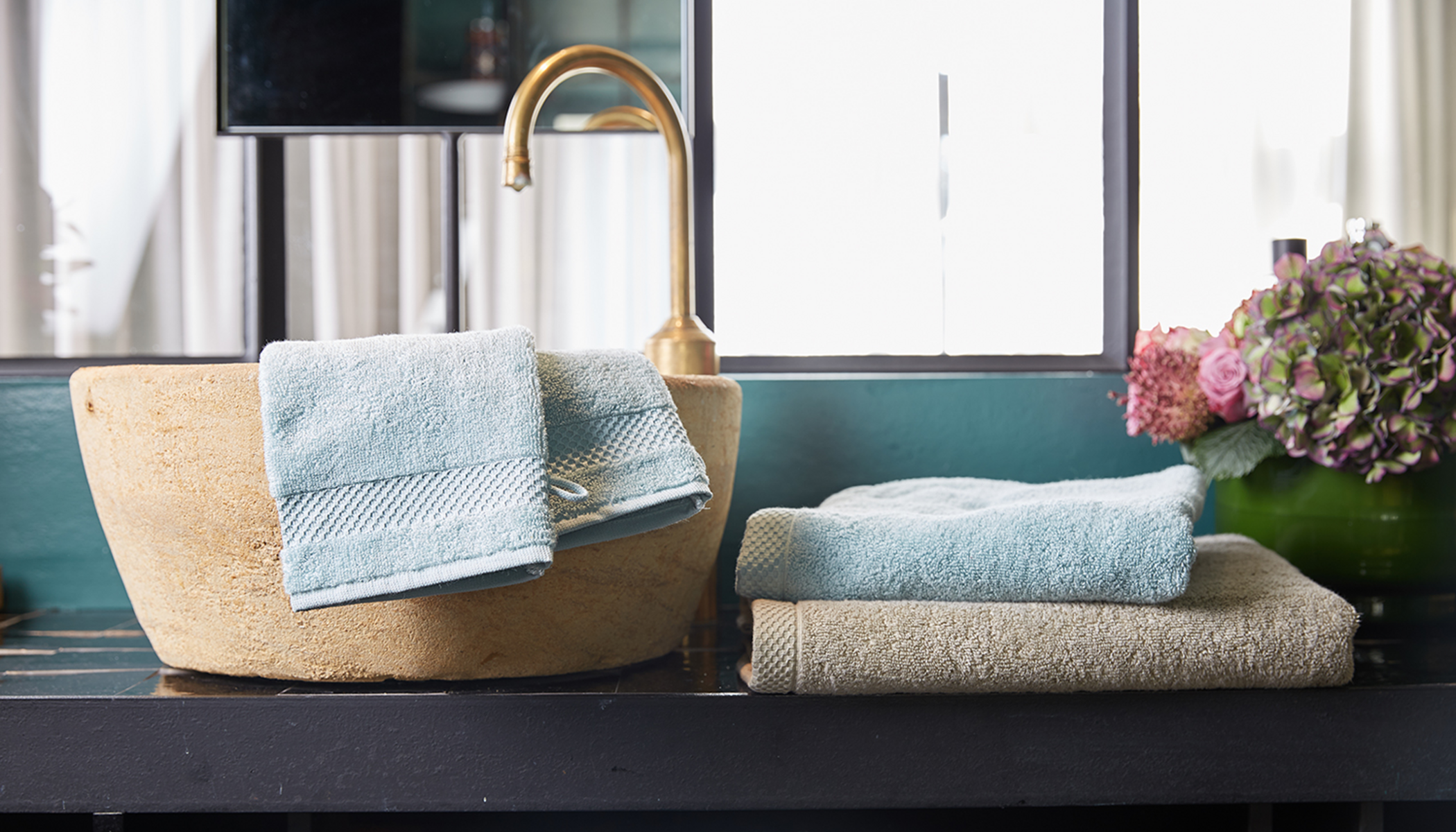 Florence bath towels