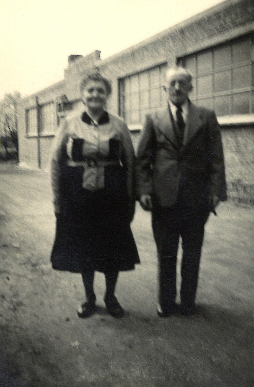 Maria-Emelie Cleppe en Jules Clarysse, oprichter van Jules Clarysse NV